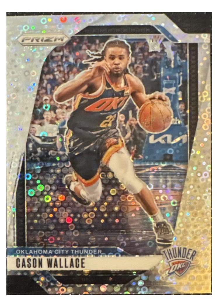 2024-25 Panini Prizm Base Set Cason Wallace #212 card
