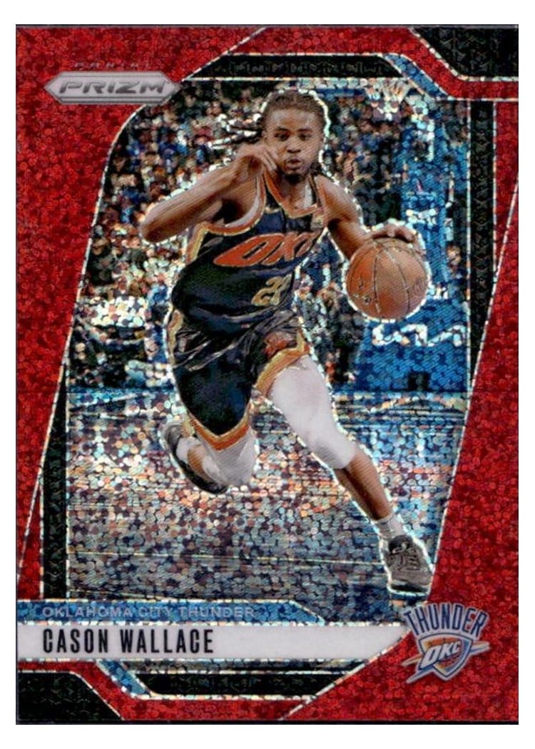 2024-25 Panini Prizm Base Set Cason Wallace #212 card