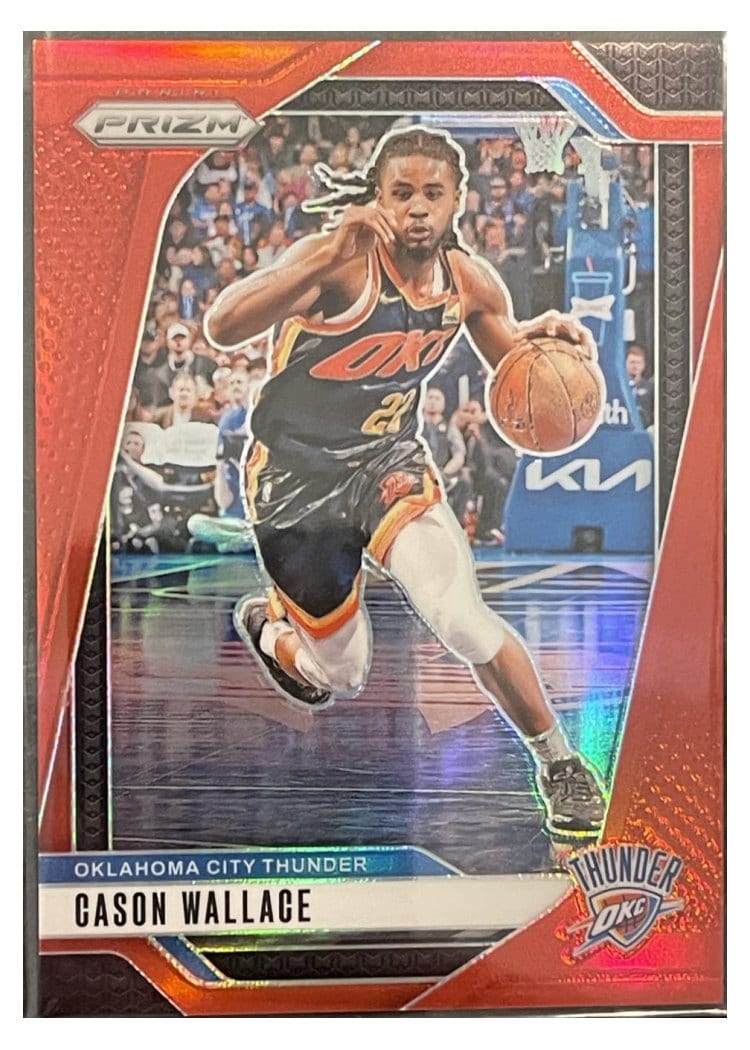 2024-25 Panini Prizm Base Set Cason Wallace #212 card