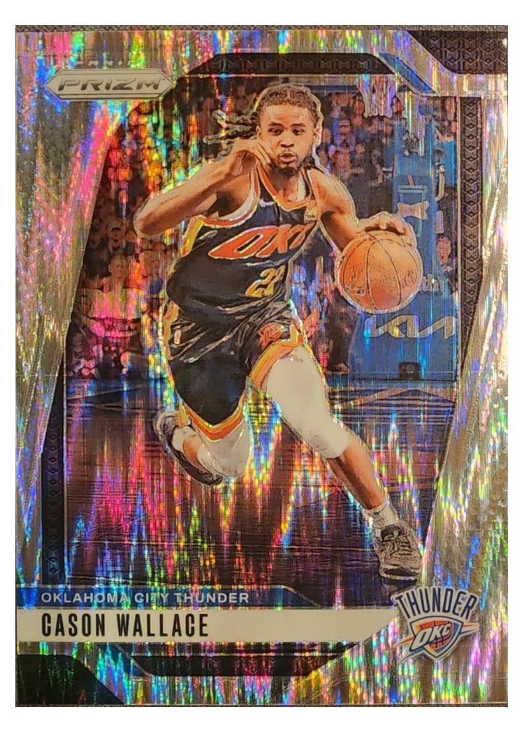 2024-25 Panini Prizm Base Set Cason Wallace #212 card