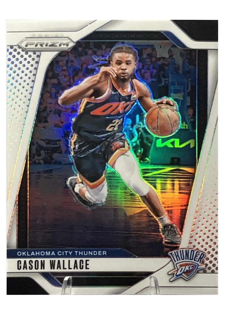 2024-25 Panini Prizm Base Set Cason Wallace #212 card