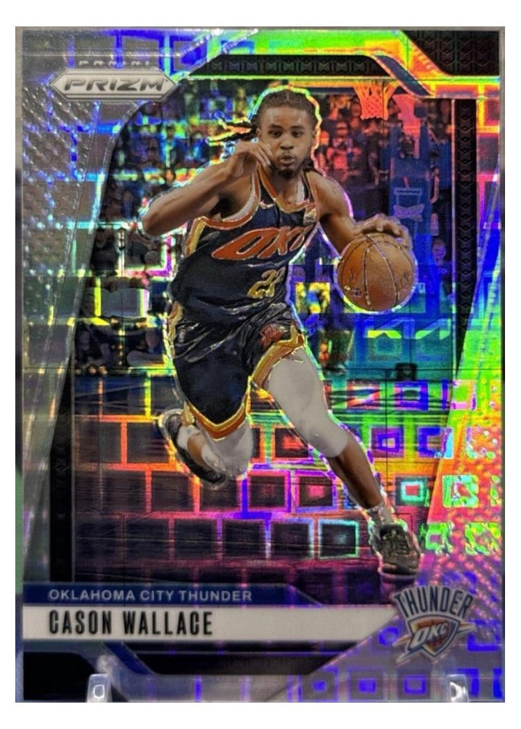 2024-25 Panini Prizm Base Set Cason Wallace #212 card