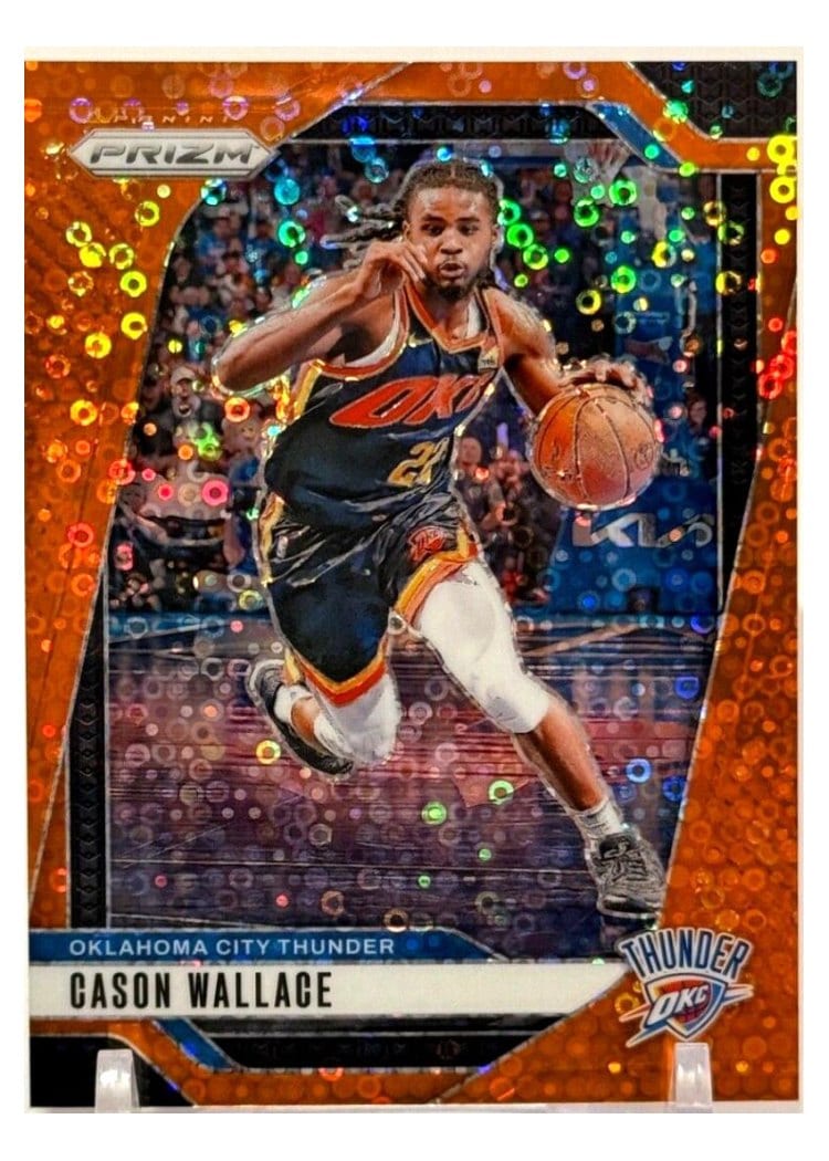 2024-25 Panini Prizm Base Set Cason Wallace #212 card