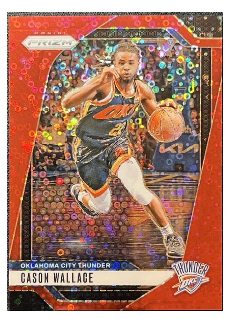 2024-25 Panini Prizm Base Set Cason Wallace #212 card