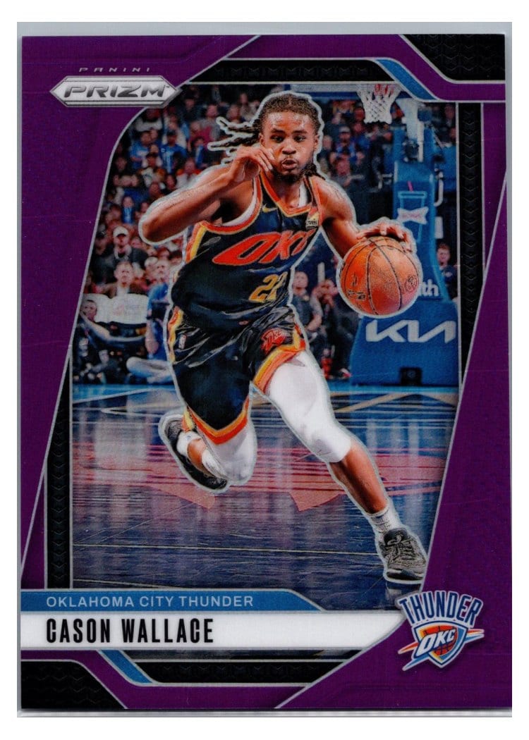 2024-25 Panini Prizm Base Set Cason Wallace #212 card