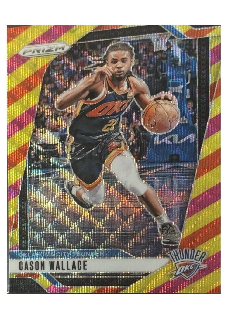 2024-25 Panini Prizm Base Set Cason Wallace #212 card