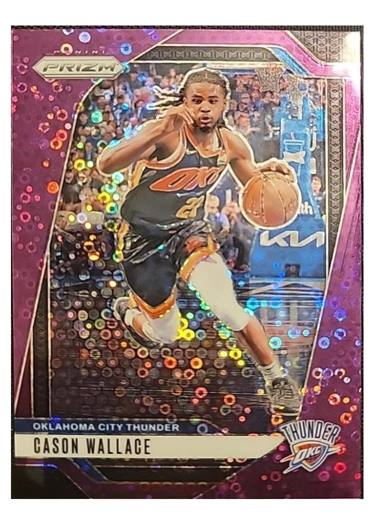 2024-25 Panini Prizm Base Set Cason Wallace #212 card