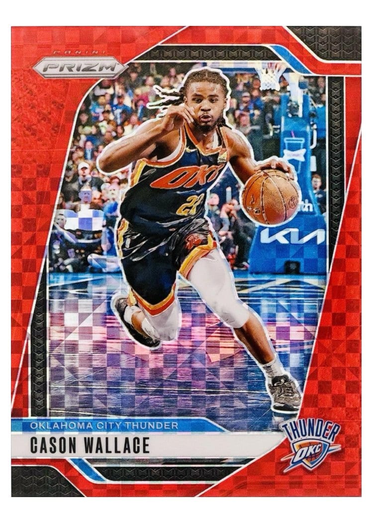 2024-25 Panini Prizm Base Set Cason Wallace #212 card