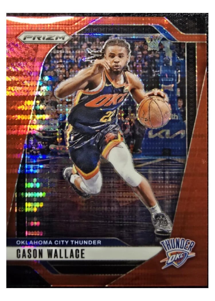 2024-25 Panini Prizm Base Set Cason Wallace #212 card