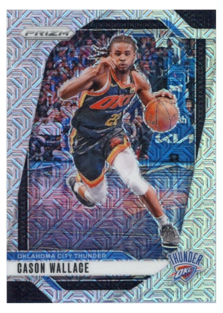 2024-25 Panini Prizm Base Set Cason Wallace #212 card