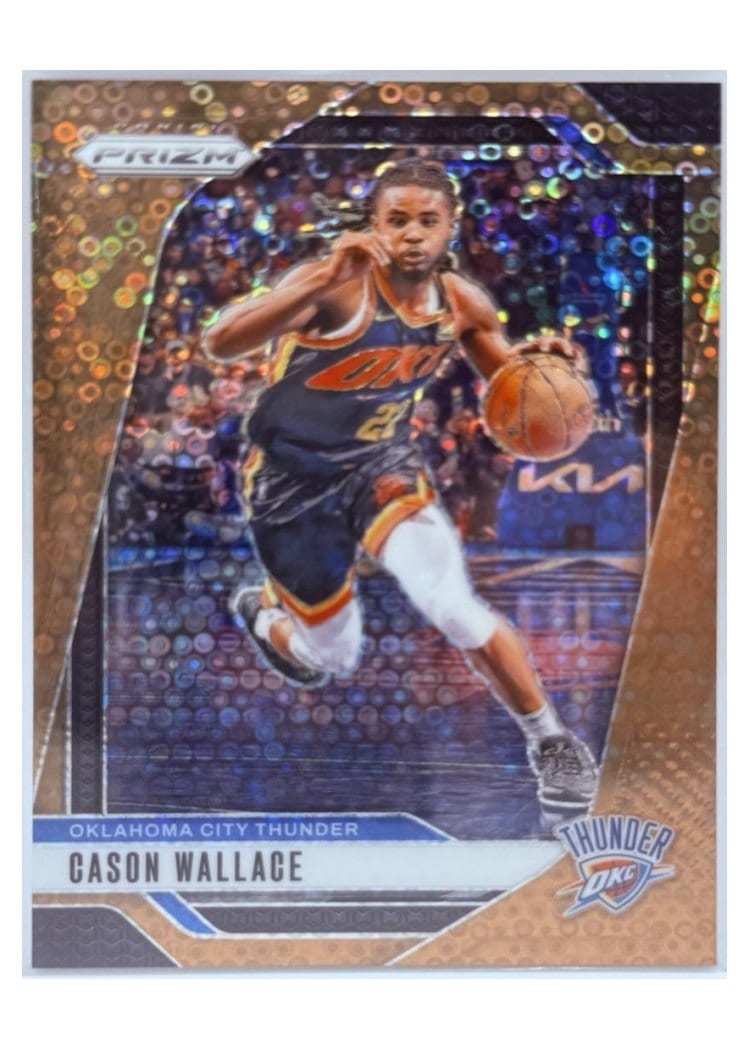 2024-25 Panini Prizm Base Set Cason Wallace #212 card