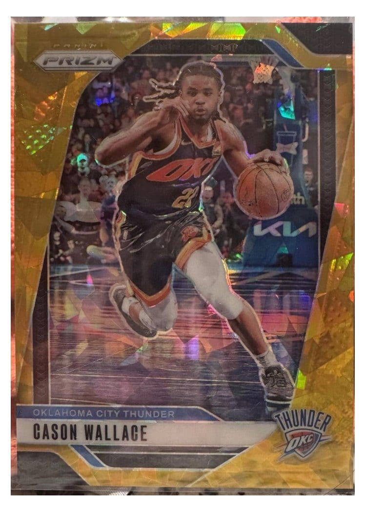 2024-25 Panini Prizm Base Set Cason Wallace #212 card