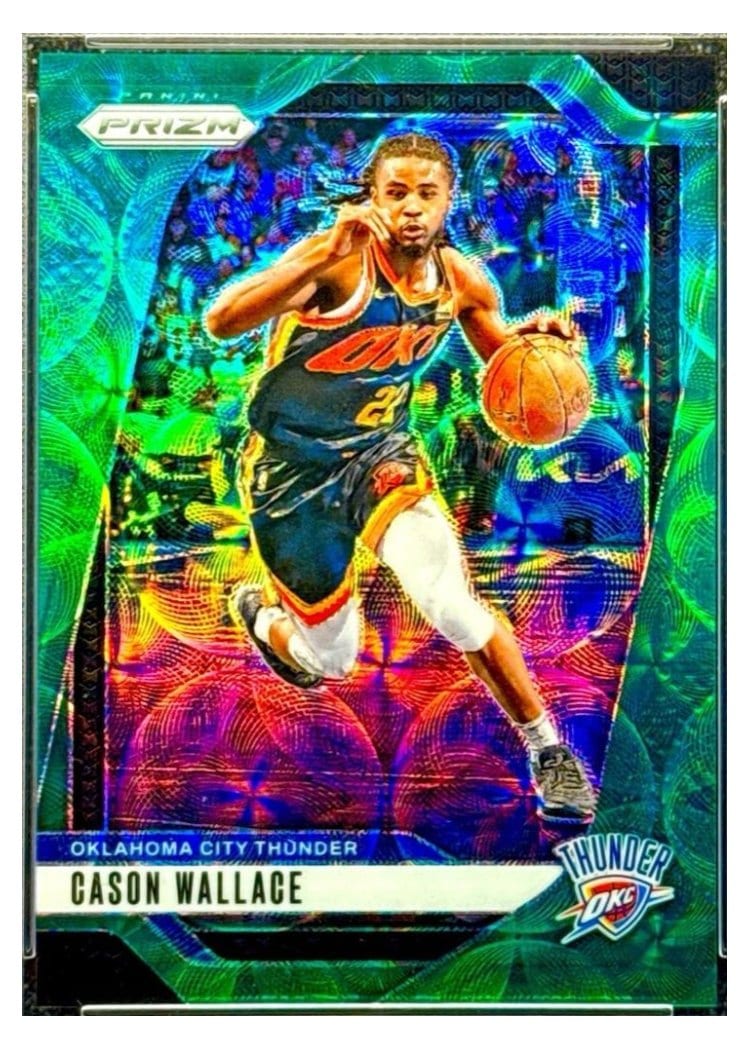 2024-25 Panini Prizm Base Set Cason Wallace #212 card