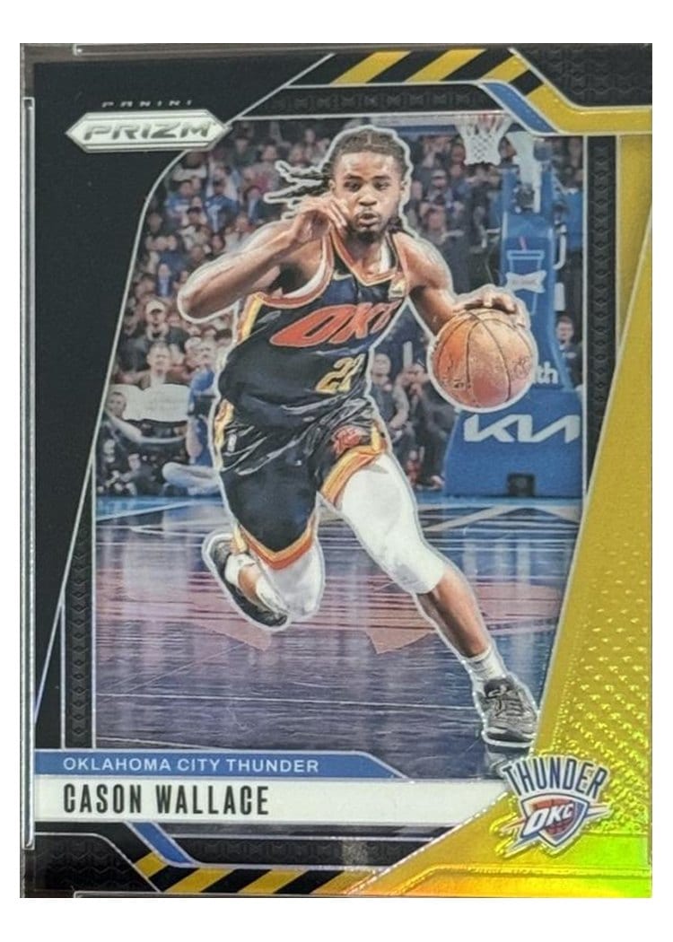 2024-25 Panini Prizm Base Set Cason Wallace #212 card