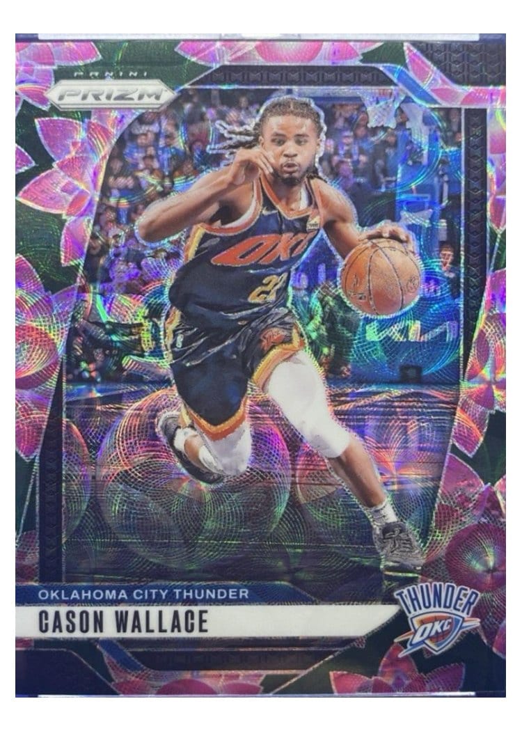 2024-25 Panini Prizm Base Set Cason Wallace #212 card
