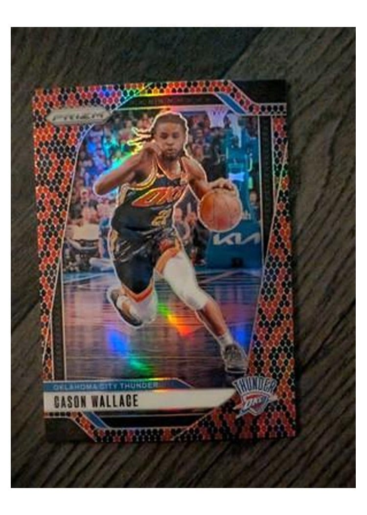 2024-25 Panini Prizm Base Set Cason Wallace #212 card