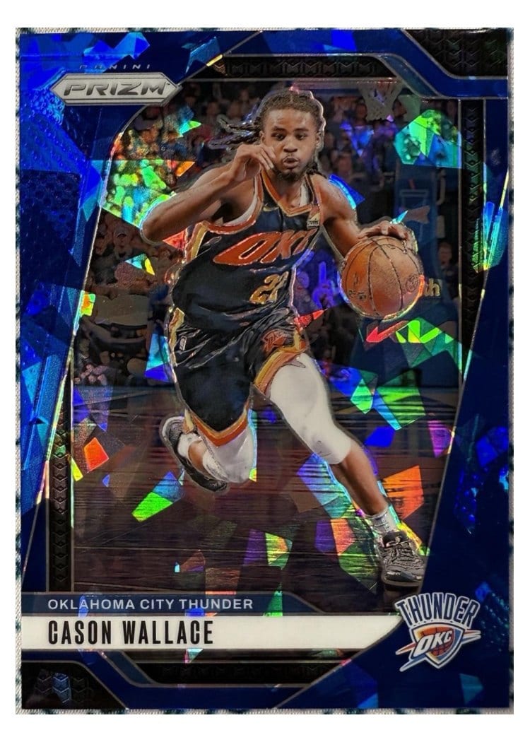 2024-25 Panini Prizm Base Set Cason Wallace #212 card