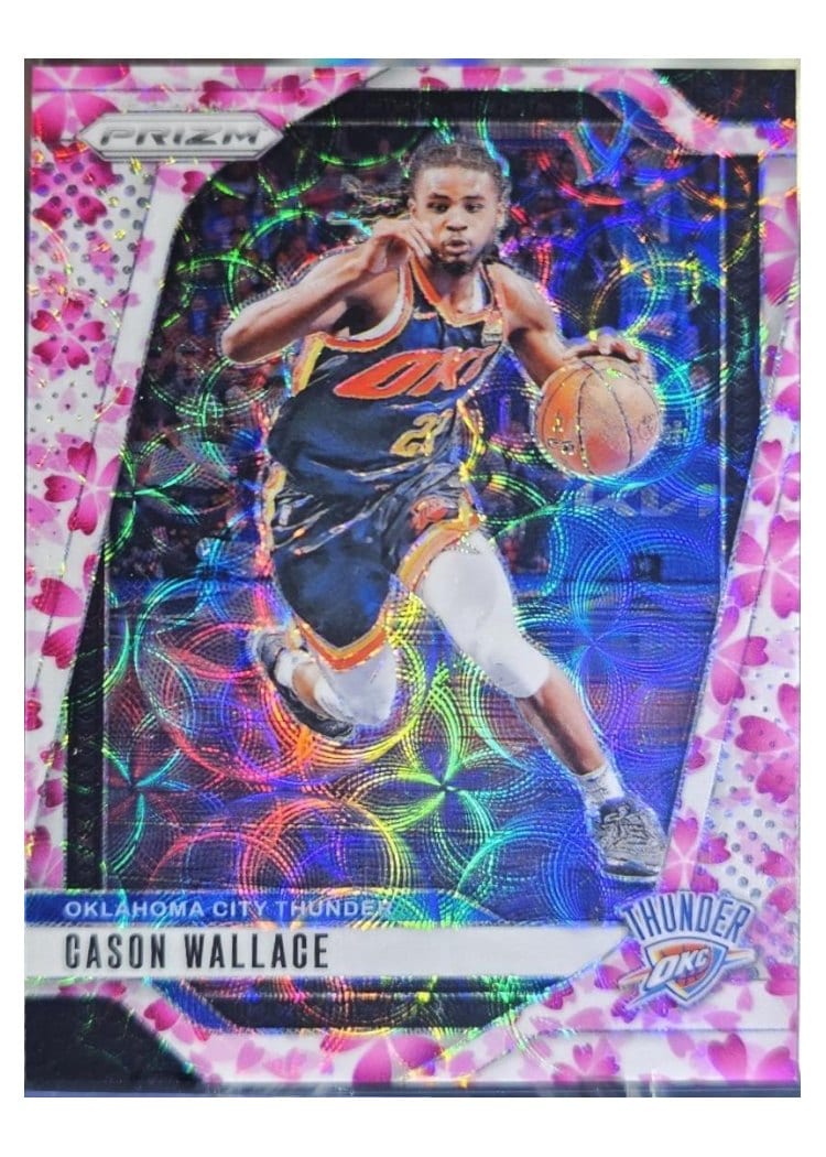 2024-25 Panini Prizm Base Set Cason Wallace #212 card