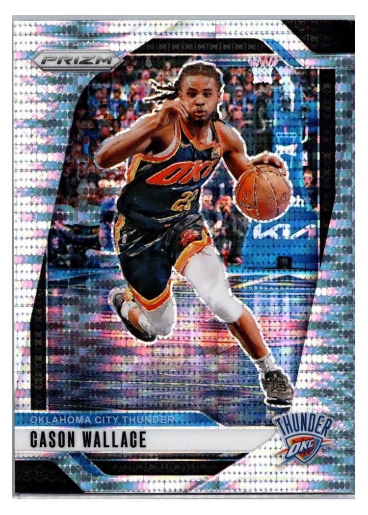 2024-25 Panini Prizm Base Set Cason Wallace #212 card