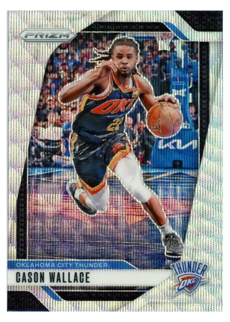 2024-25 Panini Prizm Base Set Cason Wallace #212 card
