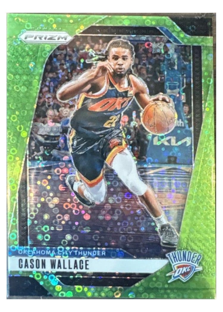 2024-25 Panini Prizm Base Set Cason Wallace #212 card