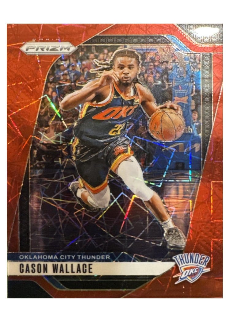2024-25 Panini Prizm Base Set Cason Wallace #212 card