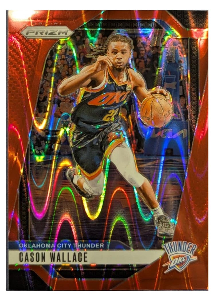 2024-25 Panini Prizm Base Set Cason Wallace #212 card