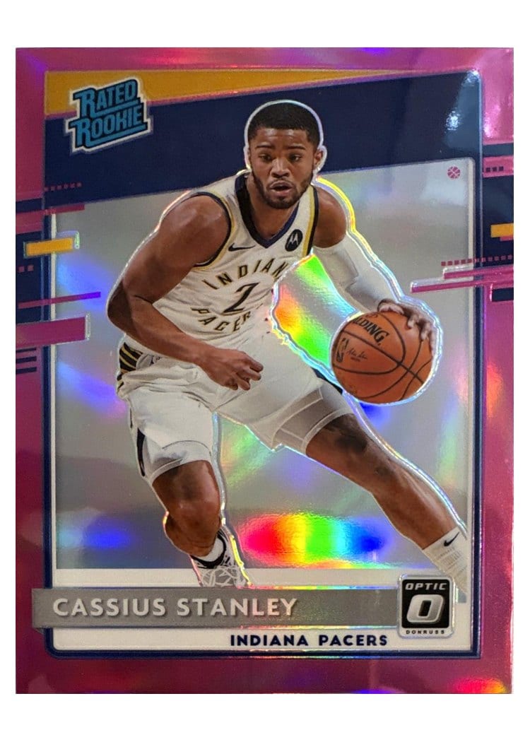 2020-21 Donruss Optic Base Set Cassius Stanley Pink #199 card