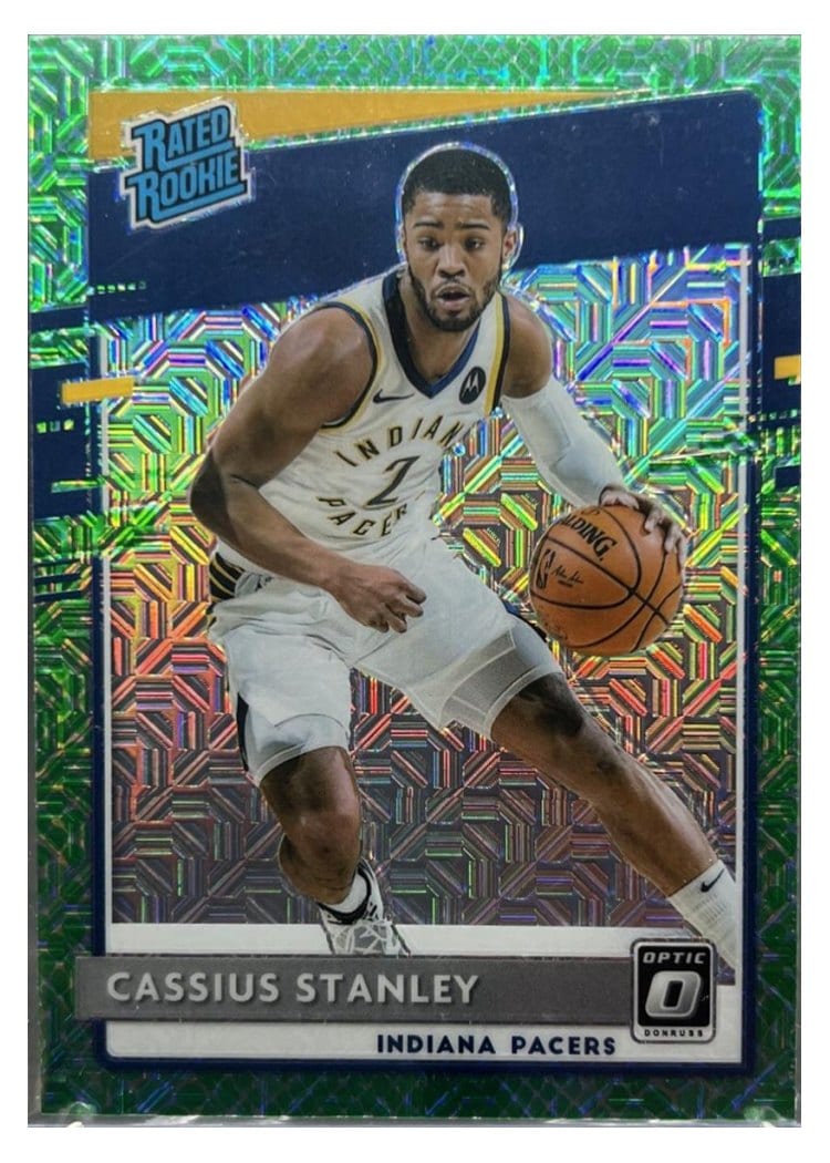 2020-21 Donruss Optic Base Set Cassius Stanley Choice Dragon #199 card