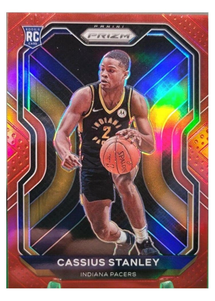 2020-21 Panini Prizm Base Set Cassius Stanley Red Prizm #285 card