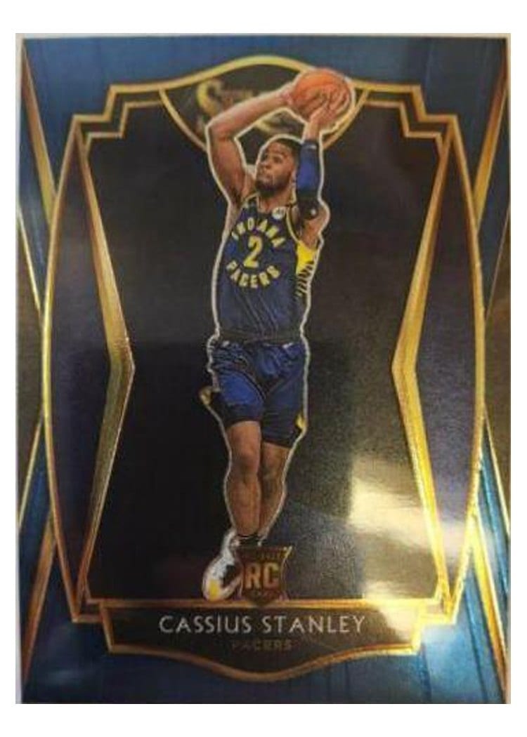 2020-21 Panini Select Base Set Cassius Stanley Blue Retail #199 card