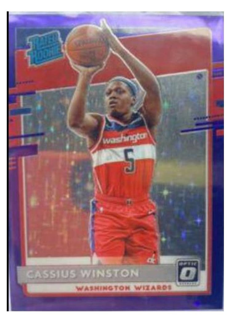 2020-21 Donruss Optic Base Set Cassius Winston #198 card