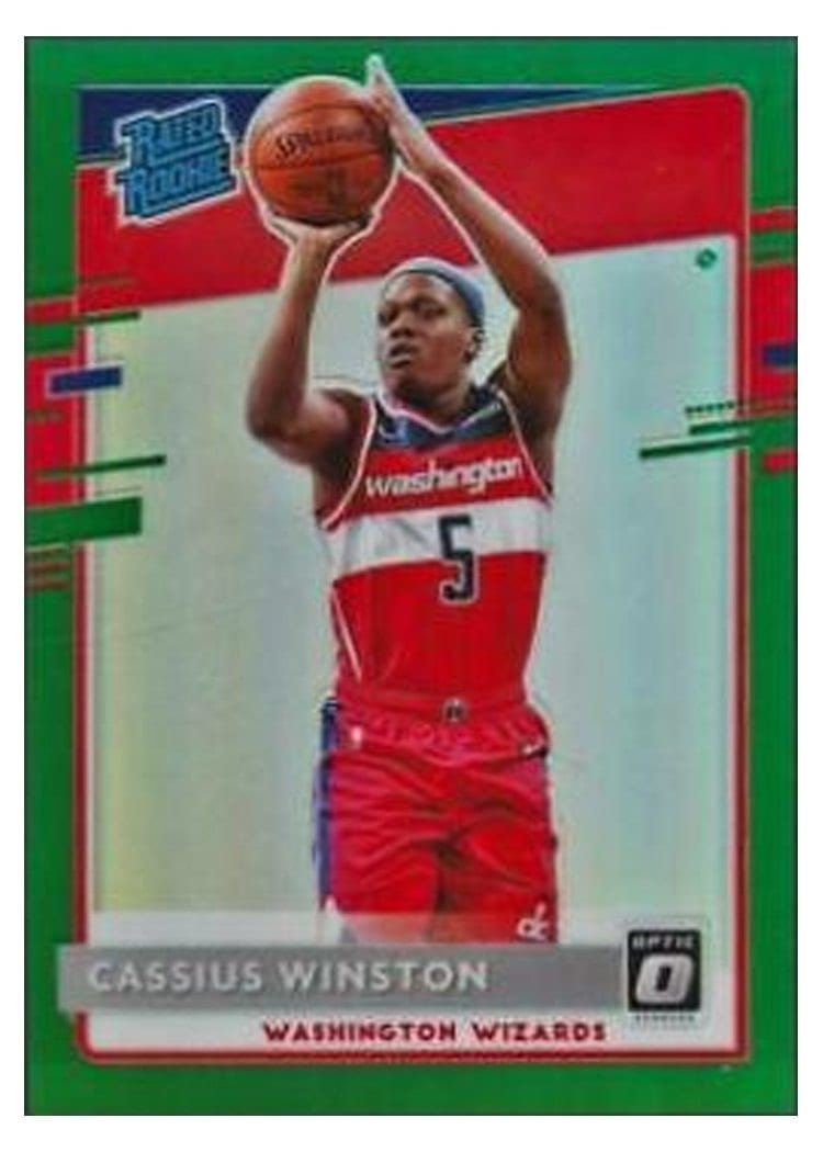 2020-21 Donruss Optic Base Set Cassius Winston #198 card