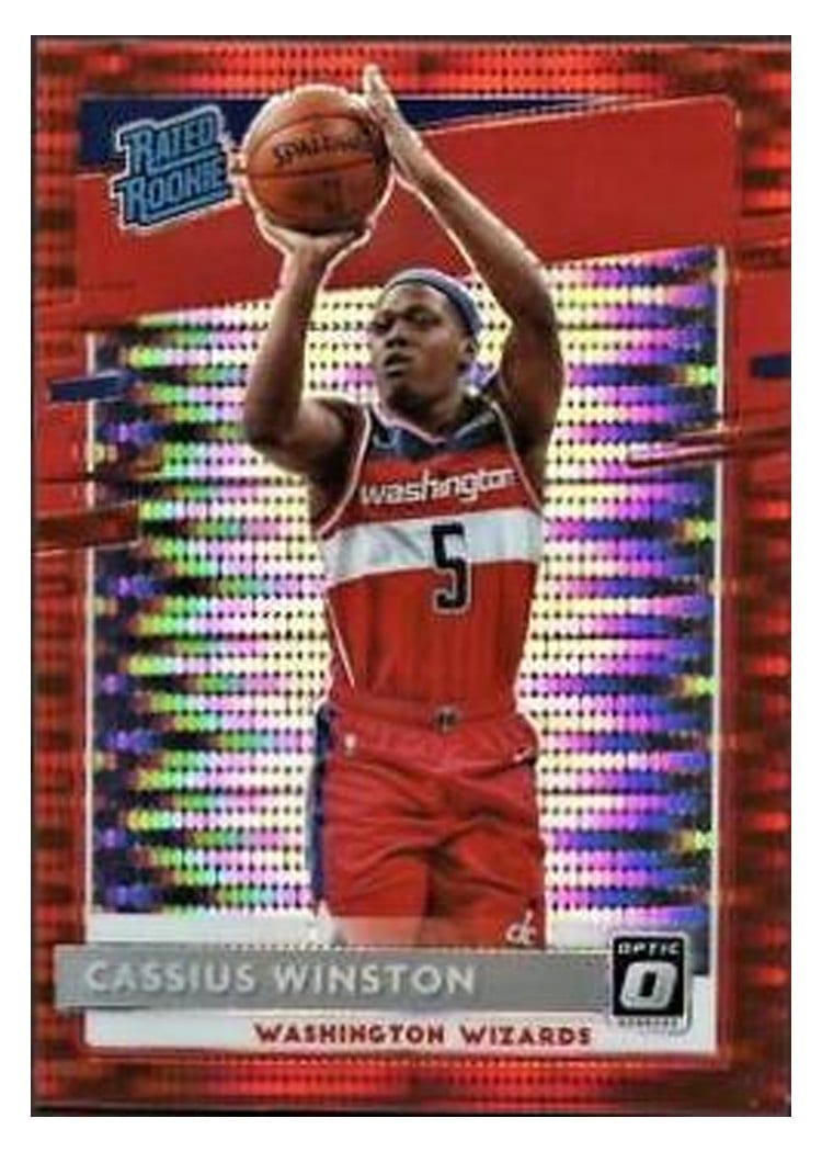 2020-21 Donruss Optic Base Set Cassius Winston #198 card