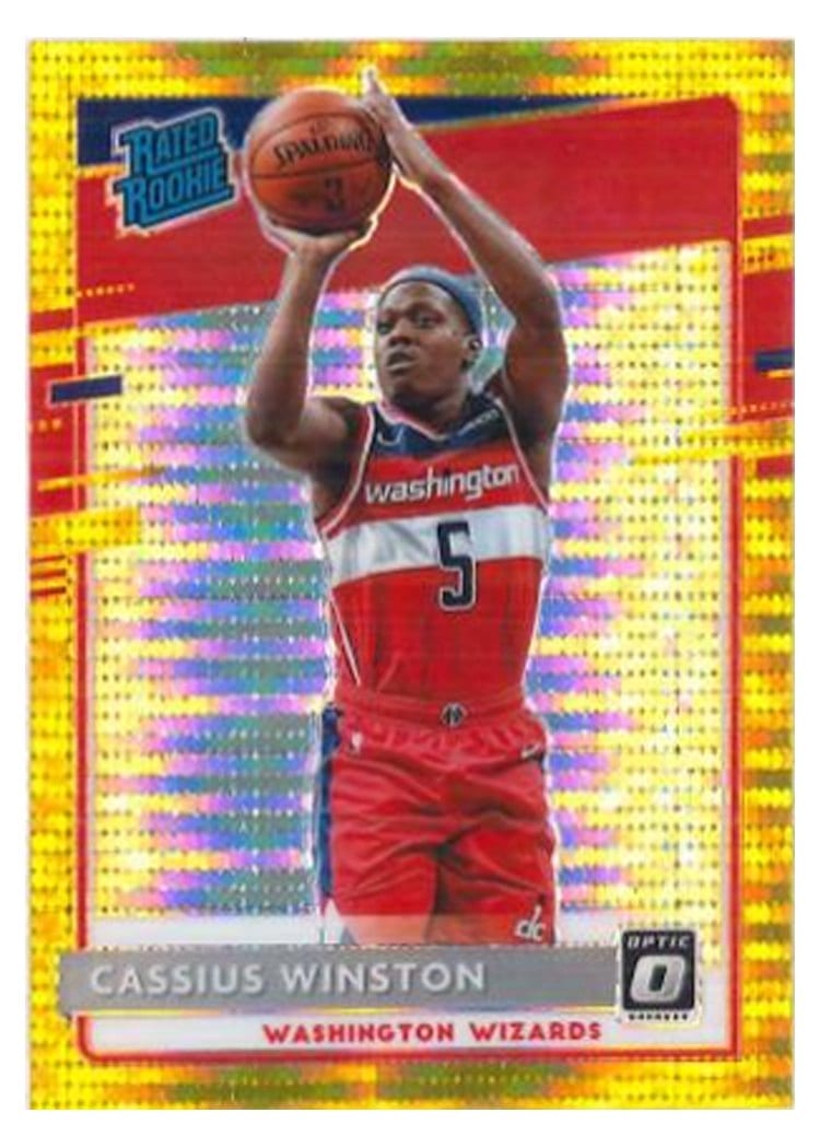2020-21 Donruss Optic Base Set Cassius Winston #198 card