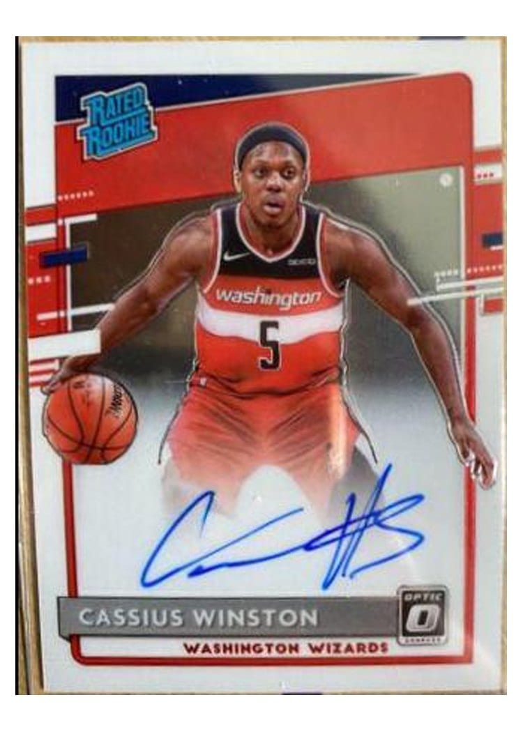 2020-21 Donruss Optic Base Set Cassius Winston #198 card