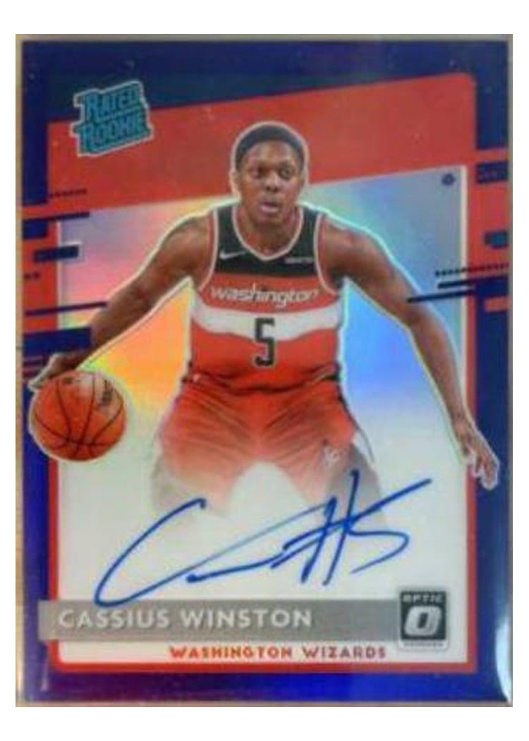 2020-21 Donruss Optic Base Set Cassius Winston #198 card