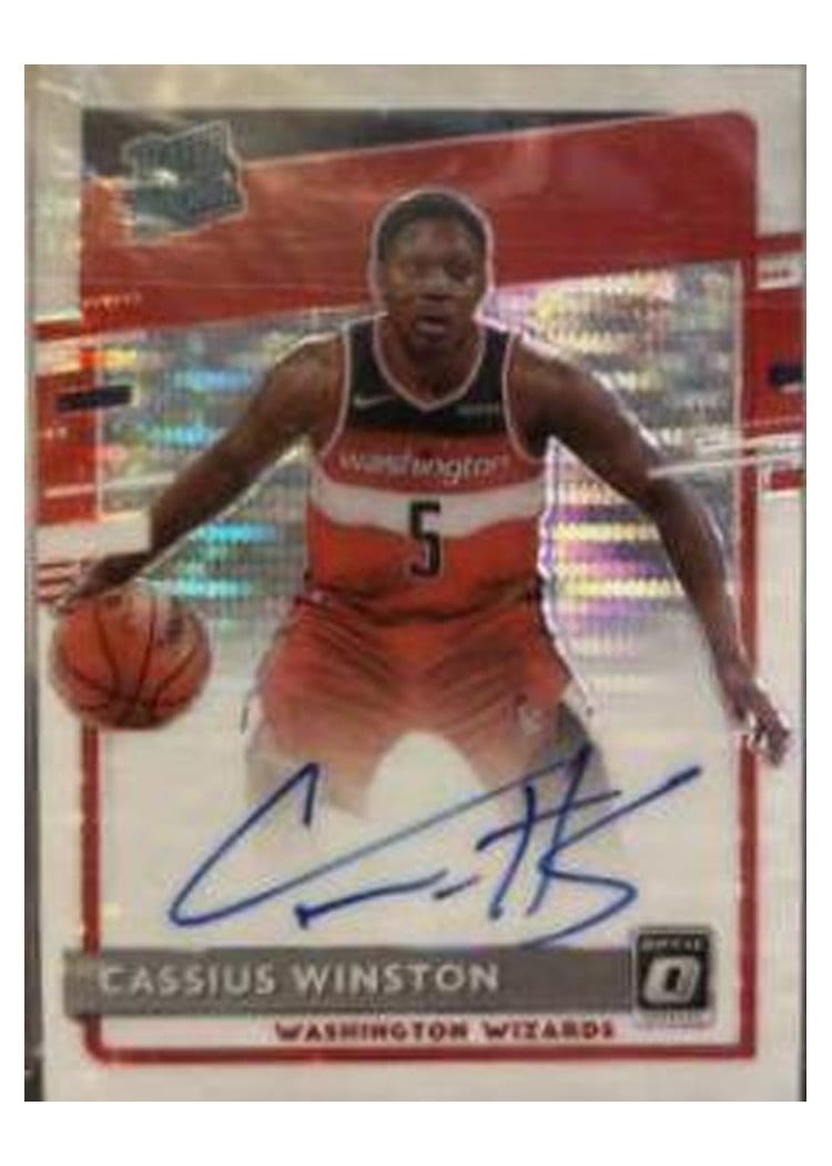 2020-21 Donruss Optic Base Set Cassius Winston #198 card
