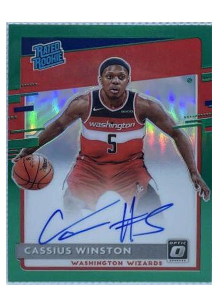2020-21 Donruss Optic Base Set Cassius Winston #198 card