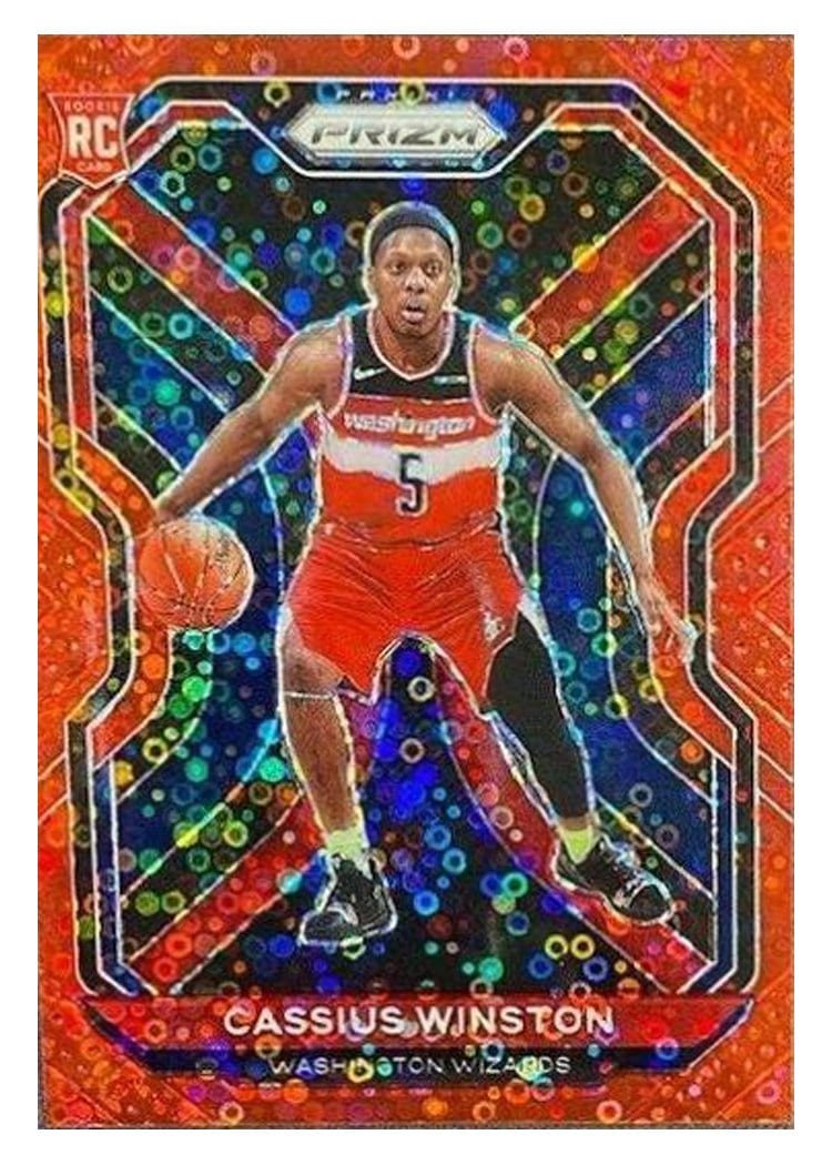 2020-21 Panini Prizm Base Set Cassius Winston #275 card