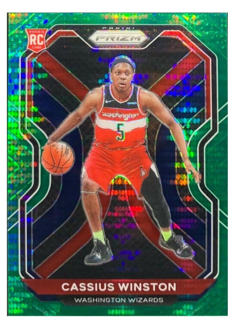 2020-21 Panini Prizm Base Set Cassius Winston #275 card