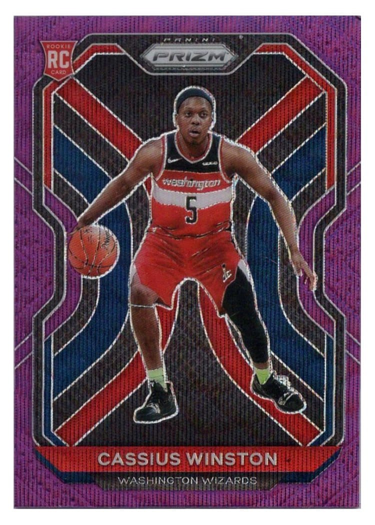 2020-21 Panini Prizm Base Set Cassius Winston #275 card
