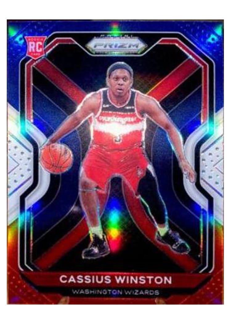 2020-21 Panini Prizm Base Set Cassius Winston #275 card
