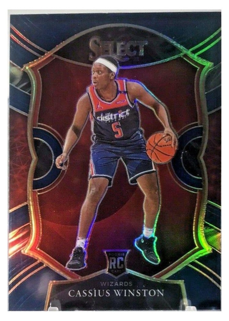2020-21 Panini Select Base Set Cassius Winston #96 card
