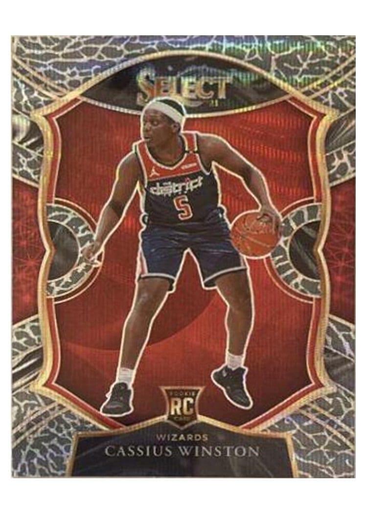 2020-21 Panini Select Base Set Cassius Winston #96 card