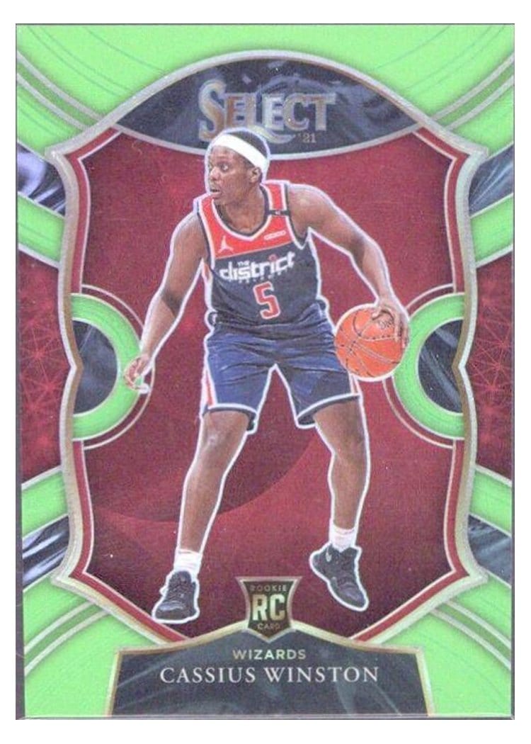 2020-21 Panini Select Base Set Cassius Winston #96 card