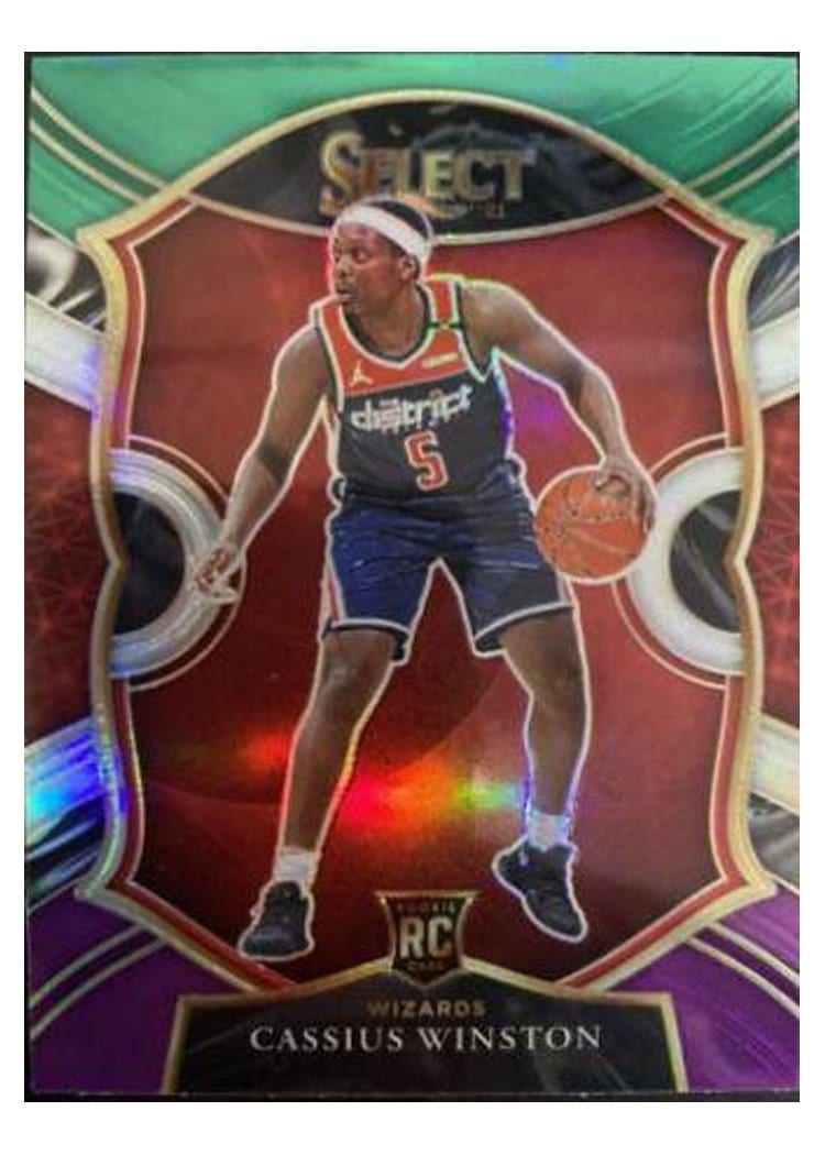 2020-21 Panini Select Base Set Cassius Winston #96 card