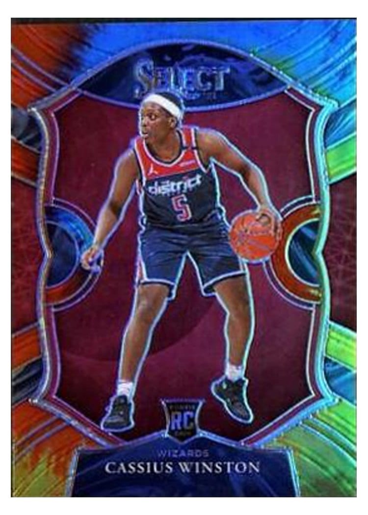 2020-21 Panini Select Base Set Cassius Winston #96 card