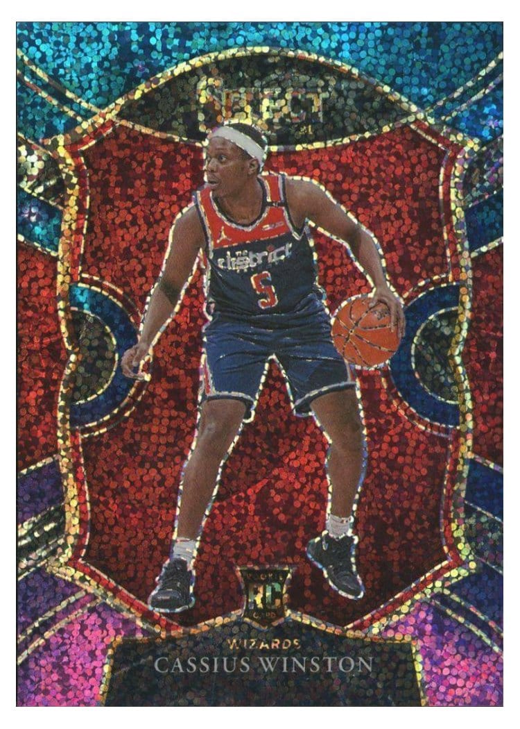 2020-21 Panini Select Base Set Cassius Winston #96 card