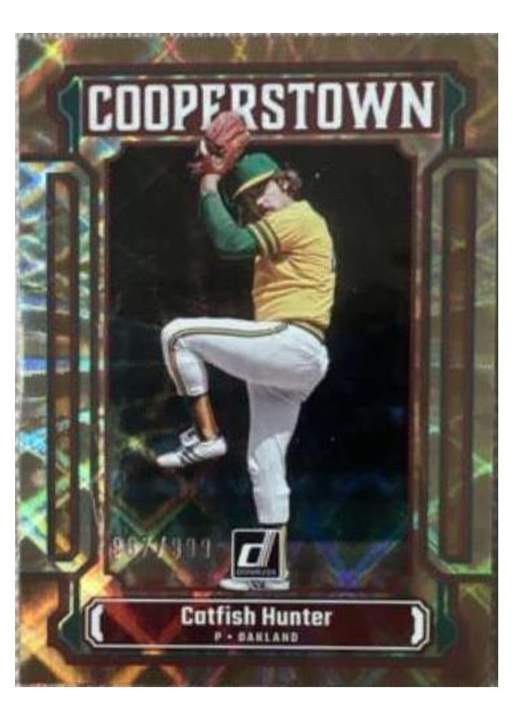 2023 Donruss Cooperstown Catfish Hunter #CT5 card